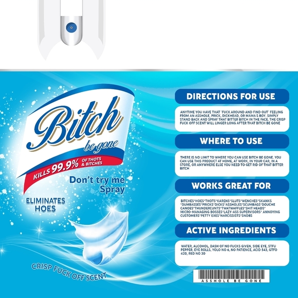 20 oz B*tch Be Gone Spray tumbler - Picture 10 of 10